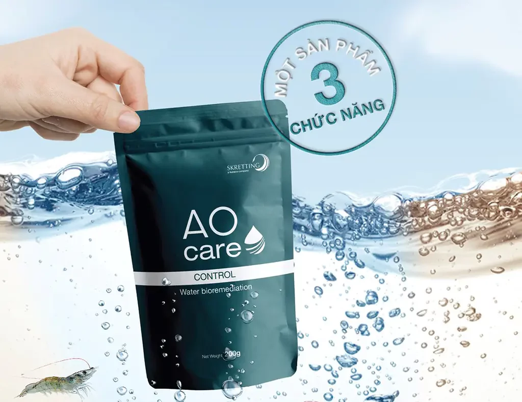 Men vi sinh AOcare Control bổ sung lợi khuẩn, vi chất, cải thiện chất lượng nước