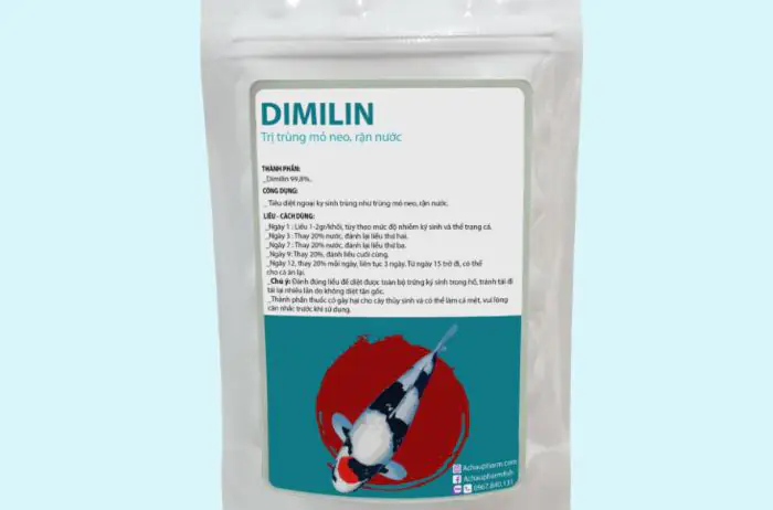 Thuốc Dimilin đặc trị rận nước ở cá Koi