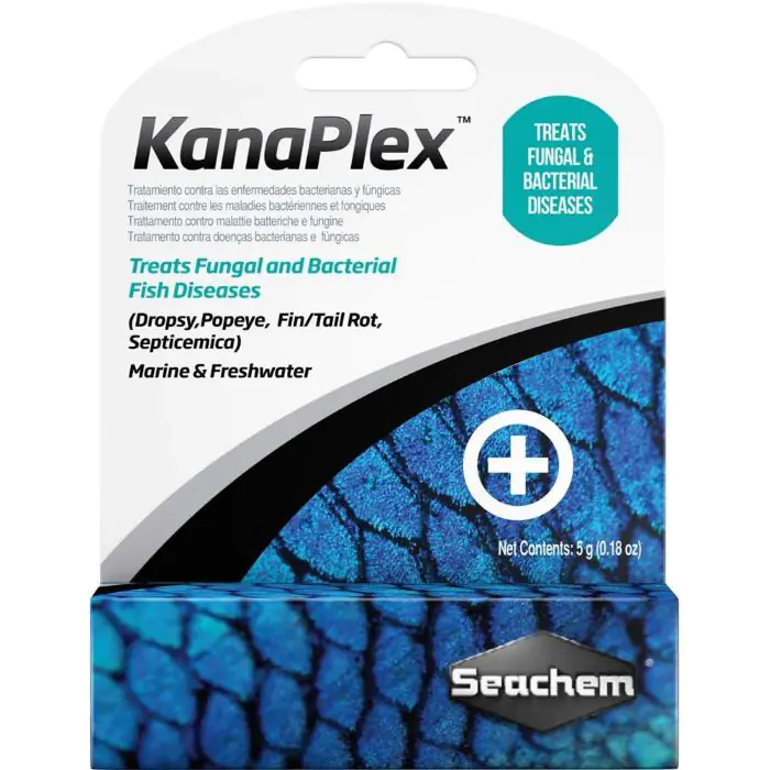 Thuốc kháng sinh KanaPlex chuyên dùng trị bệnh Dropsy xù vảy trên cá Koi